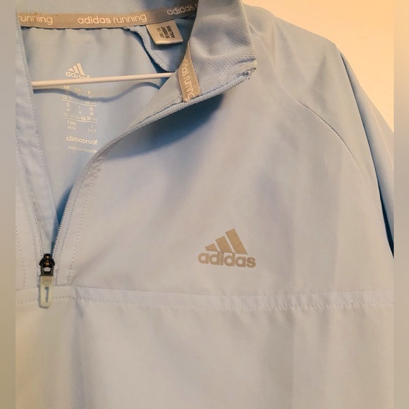 ADIDAS running sports jacket blue M - Picture 3 of 7